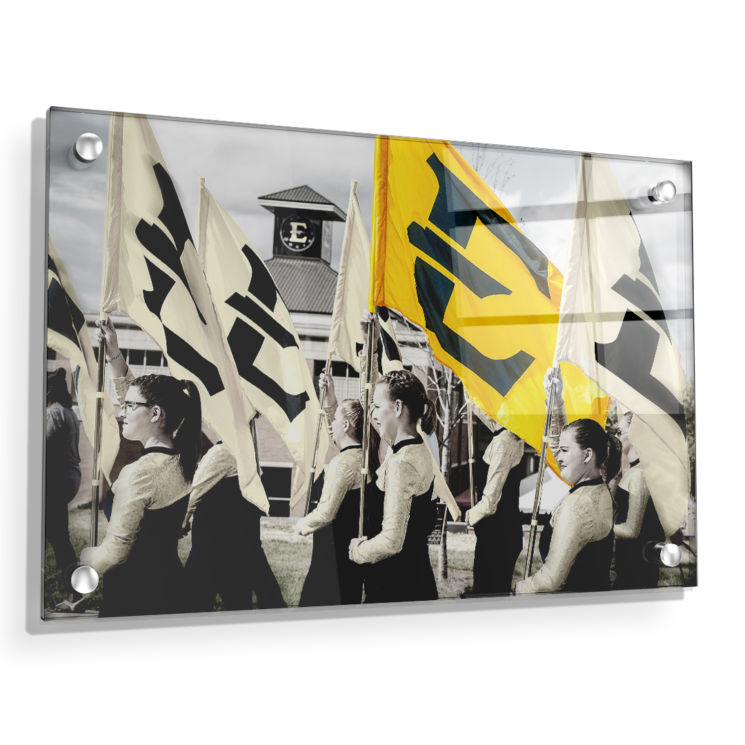 ETSU - Color Guard - College Wall Art #Canvas