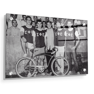ETSU - Vintage Greek Bike Race - College Wall Art#Acrylic