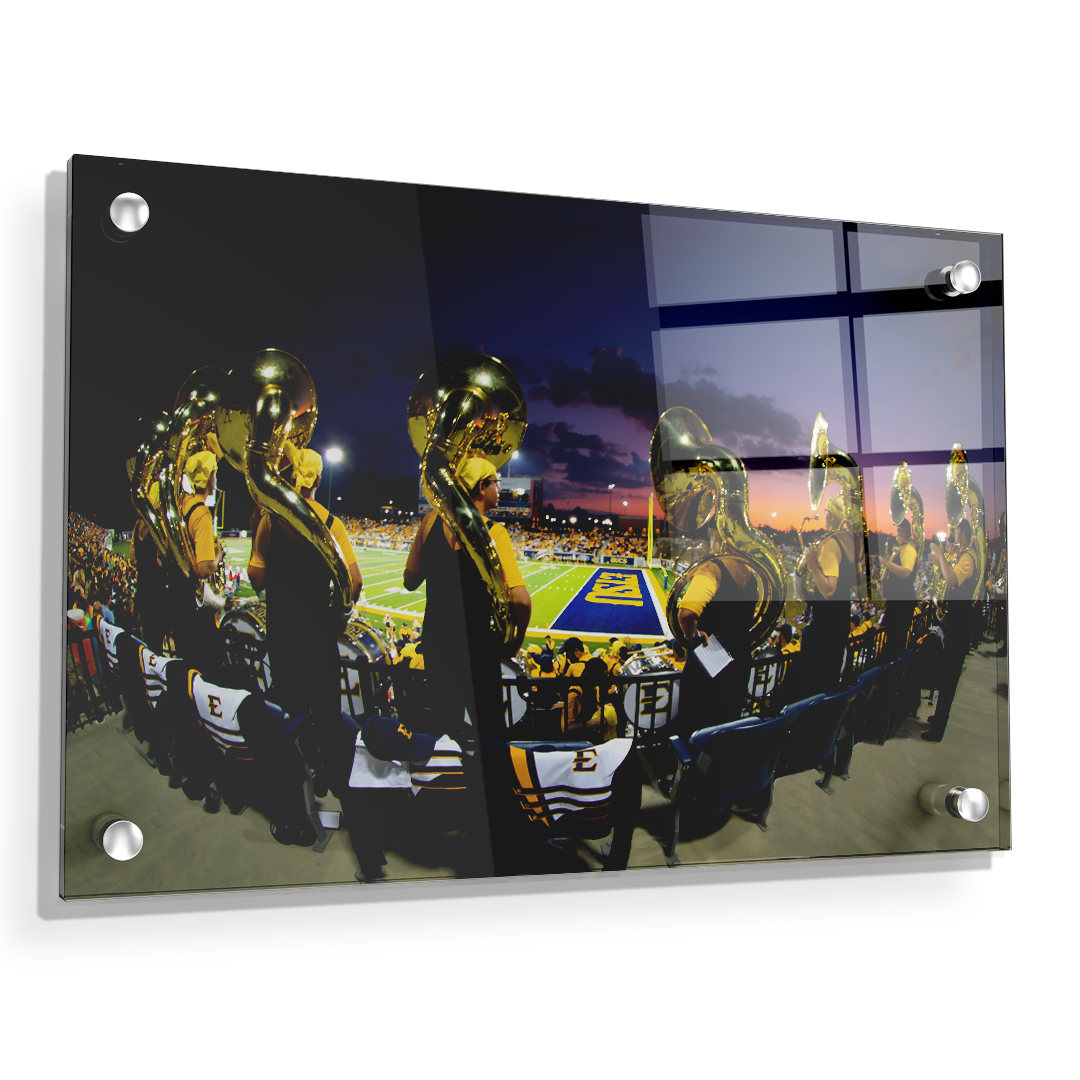 ETSU - Trombone Sunset - College Wall Art#Canvas