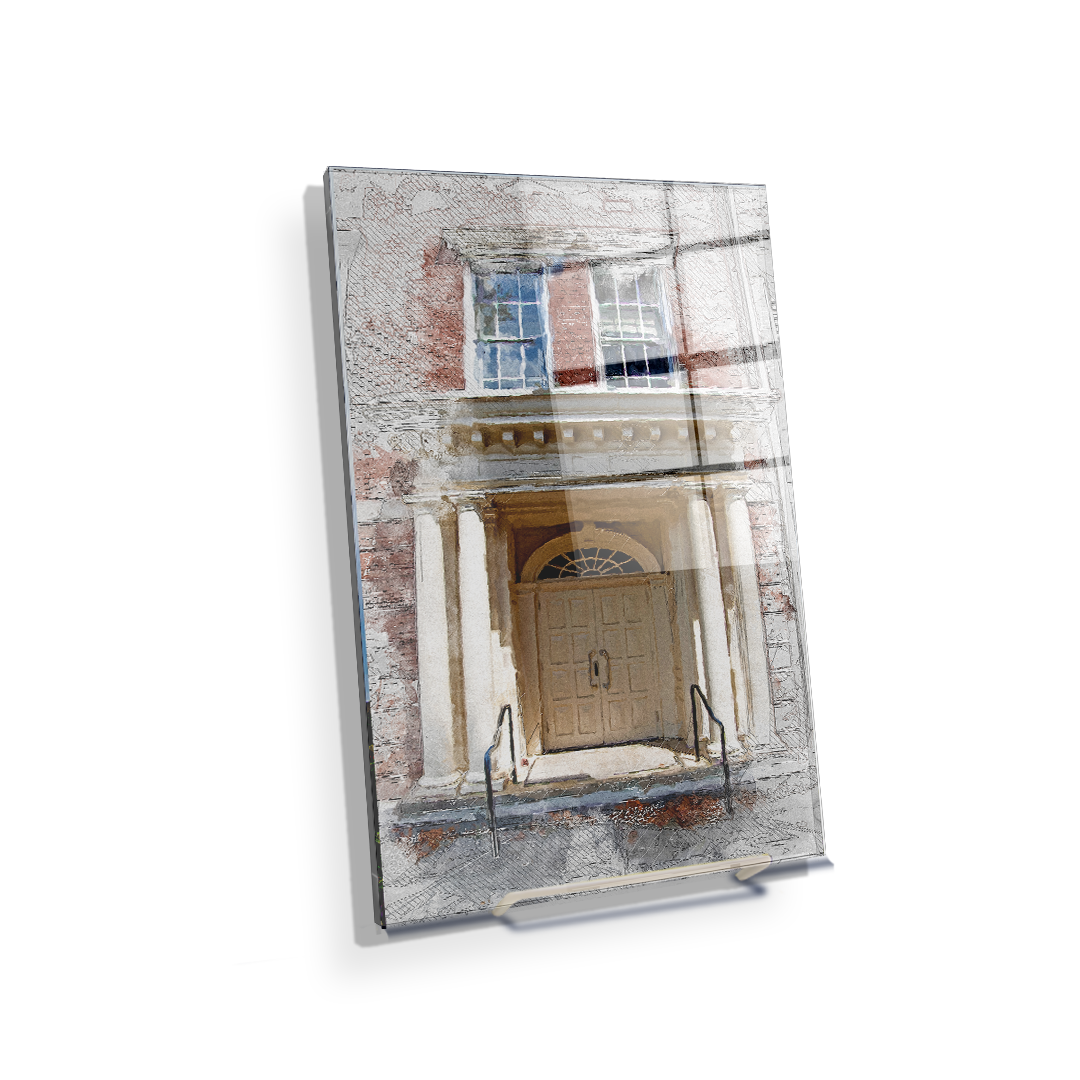 ETSU - The Door Sketch - College Wall Art#Canvas