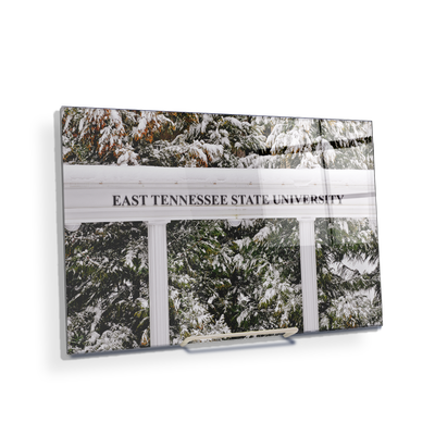 ETSU - East Tennessee Snow - College Wall Art#Acrylic Mini
