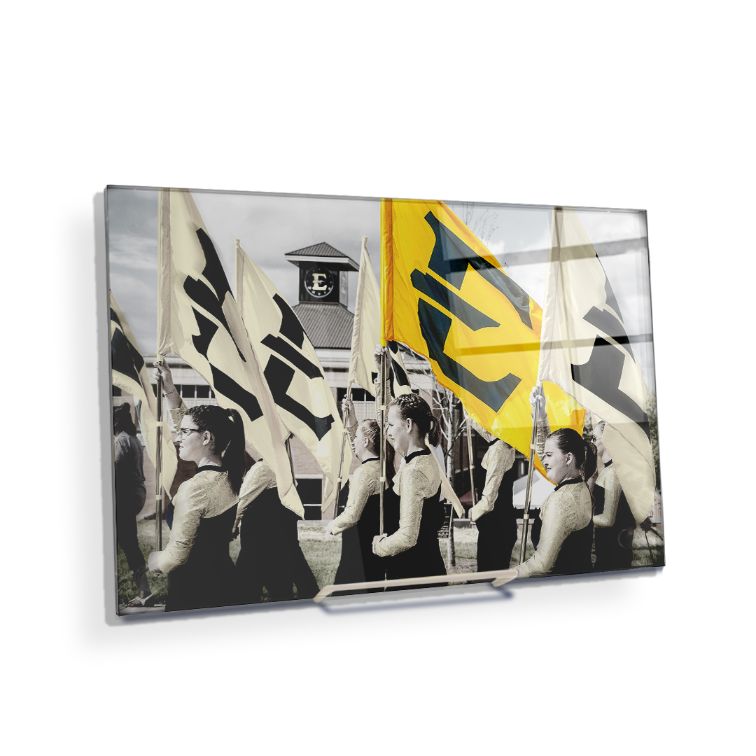 ETSU - Color Guard - College Wall Art #Canvas