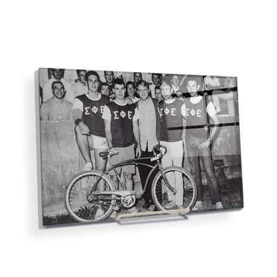 ETSU - Vintage Greek Bike Race - College Wall Art#Acrylic Mini
