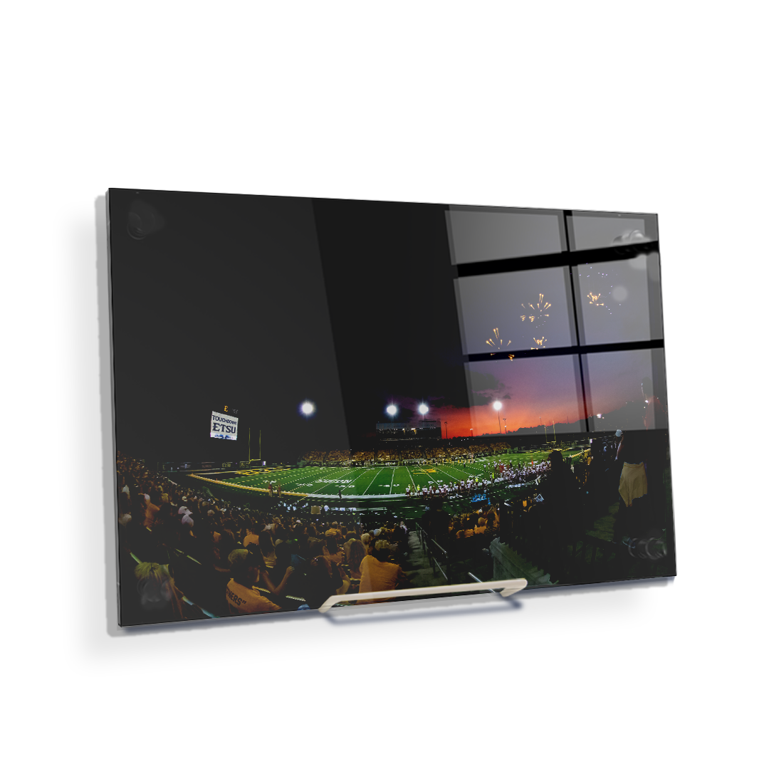 ETSU - Sunset Touchdown - College Wall Art#Canvas