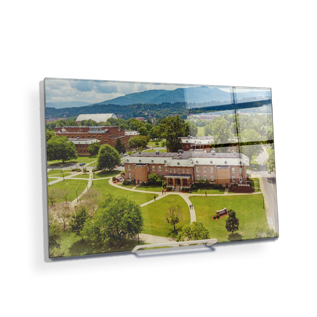 ETSU - Bill Gratton School of Pharmacy Aerial - College Wall Art #Canvas