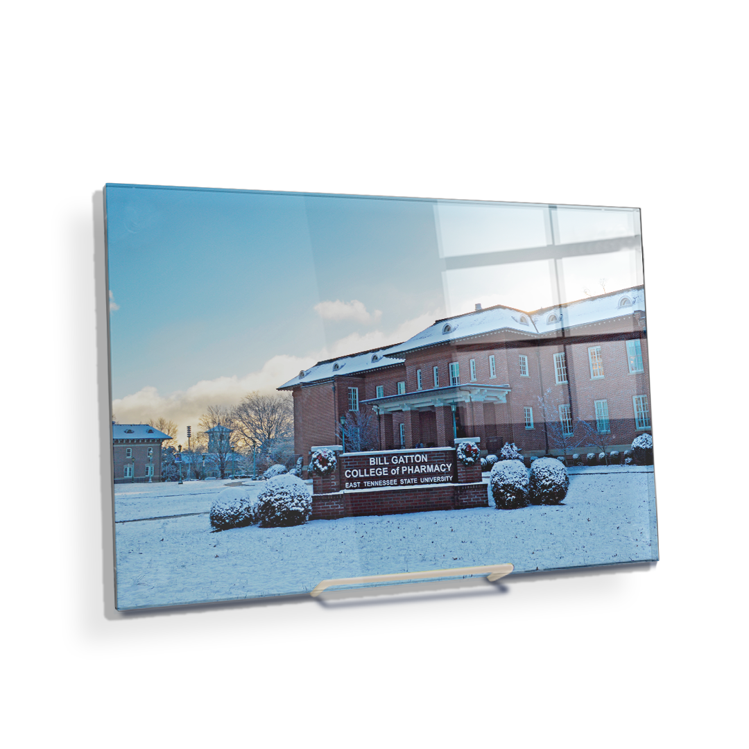 ETSU - Bill Gatton College of Pharmacy Winter - College Wall Art #Canvas