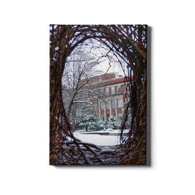 ETSU - Winter View - College Wall Art #Canvas