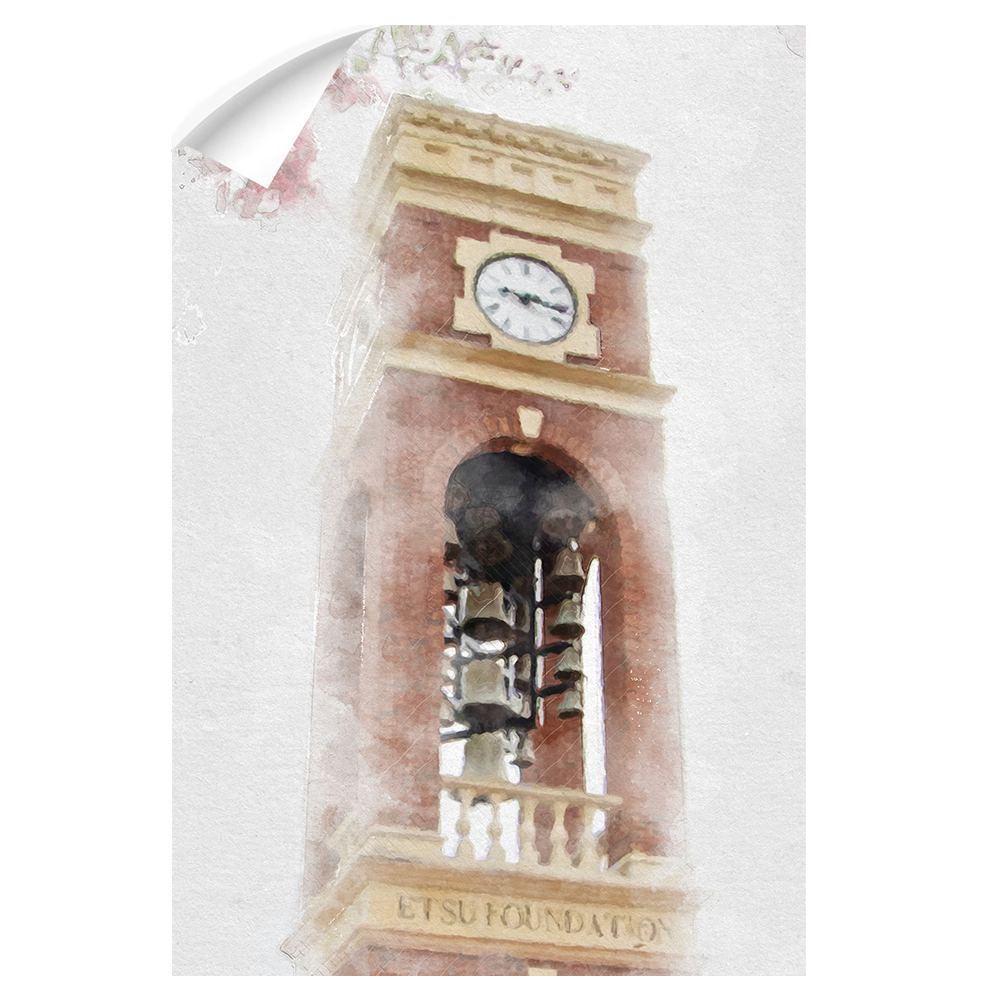 ETSU - Carillon Fog - College Wall Art#Canvas