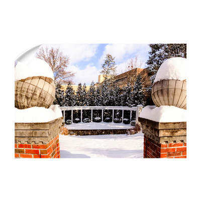 ETSU - Snow Day - College Wall Art#Wall Decal