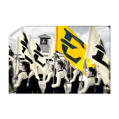 ETSU - Color Guard - College Wall Art#Wall Decal