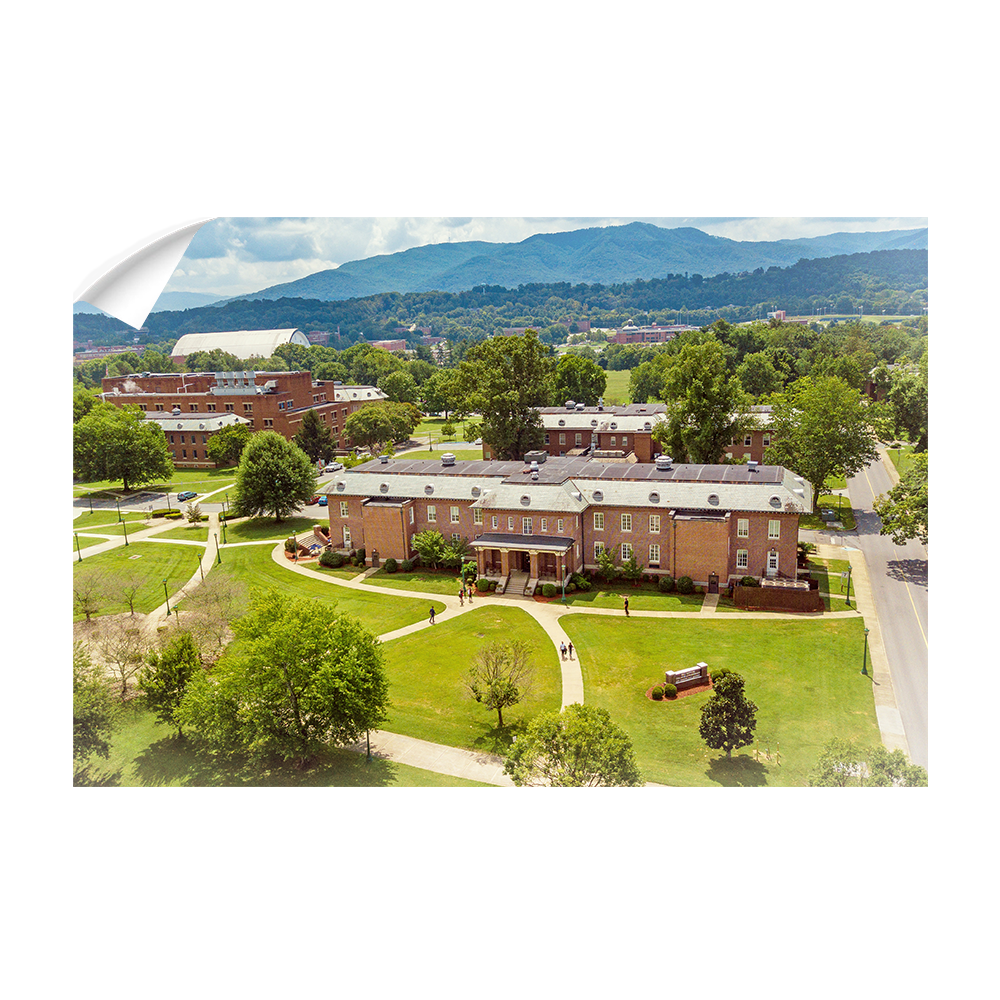 ETSU - Bill Gratton School of Pharmacy Aerial - College Wall Art #Canvas