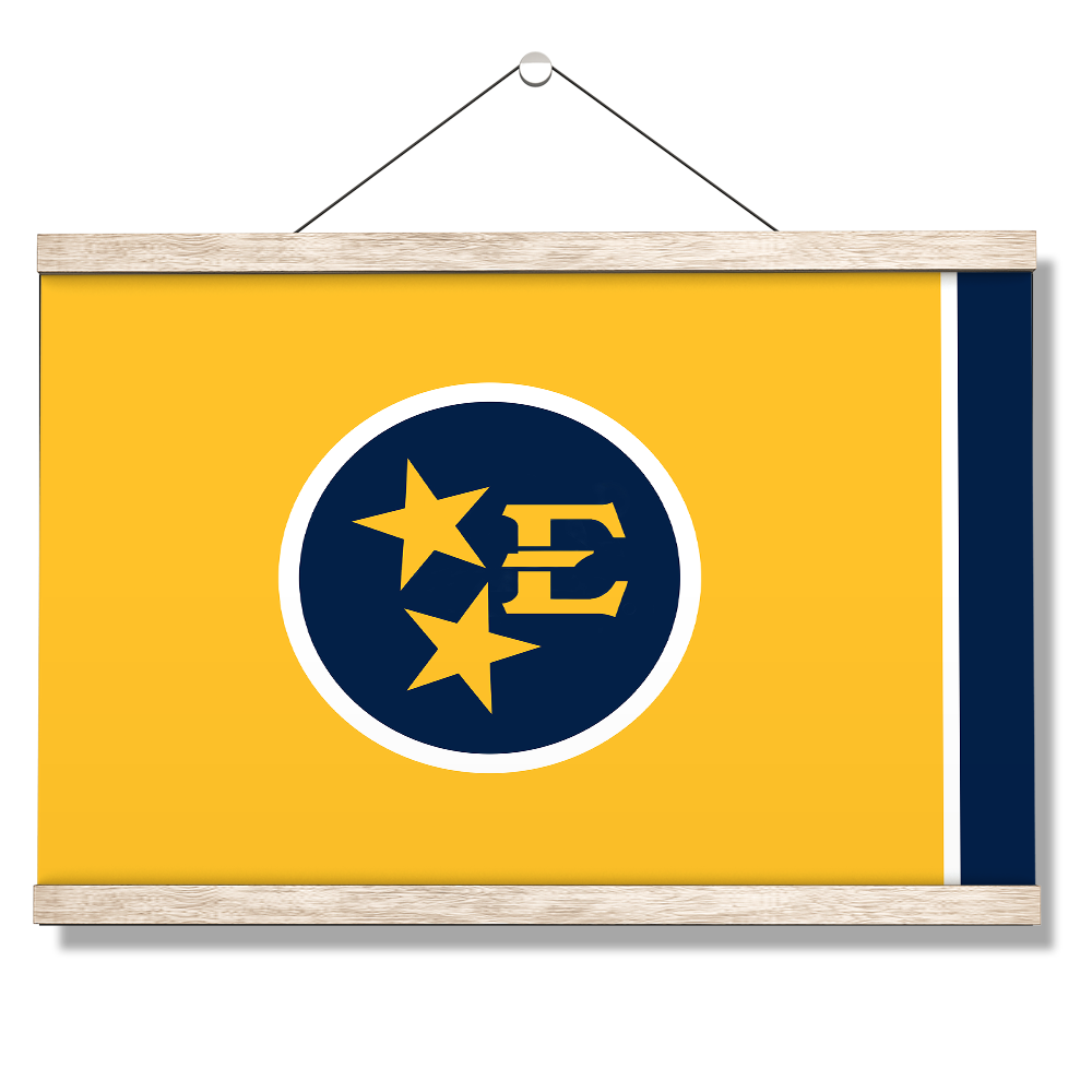 ETSU - Tri Star Bucs Flag - College Wall Art#Canvas