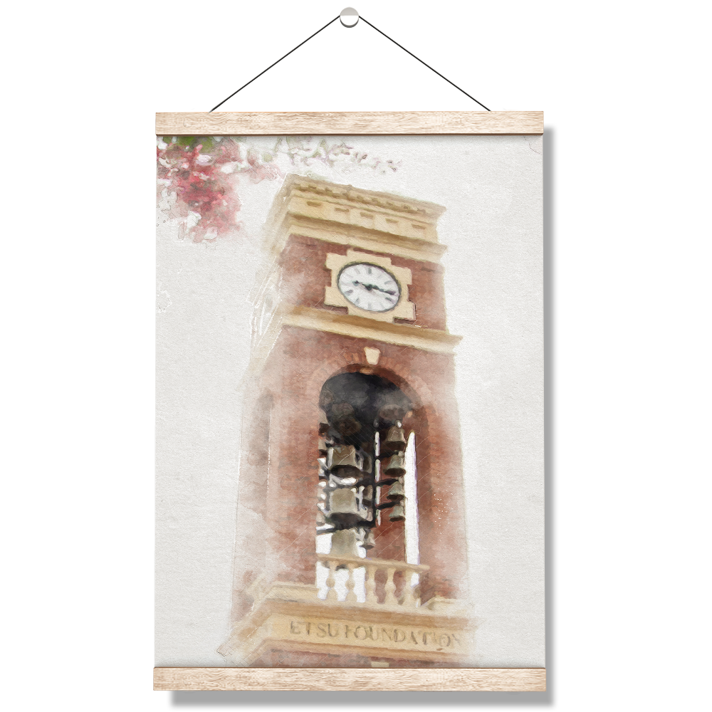 ETSU - Carillon Fog - College Wall Art#Canvas