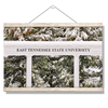 ETSU - East Tennessee Snow - College Wall Art#Hanging Canvas