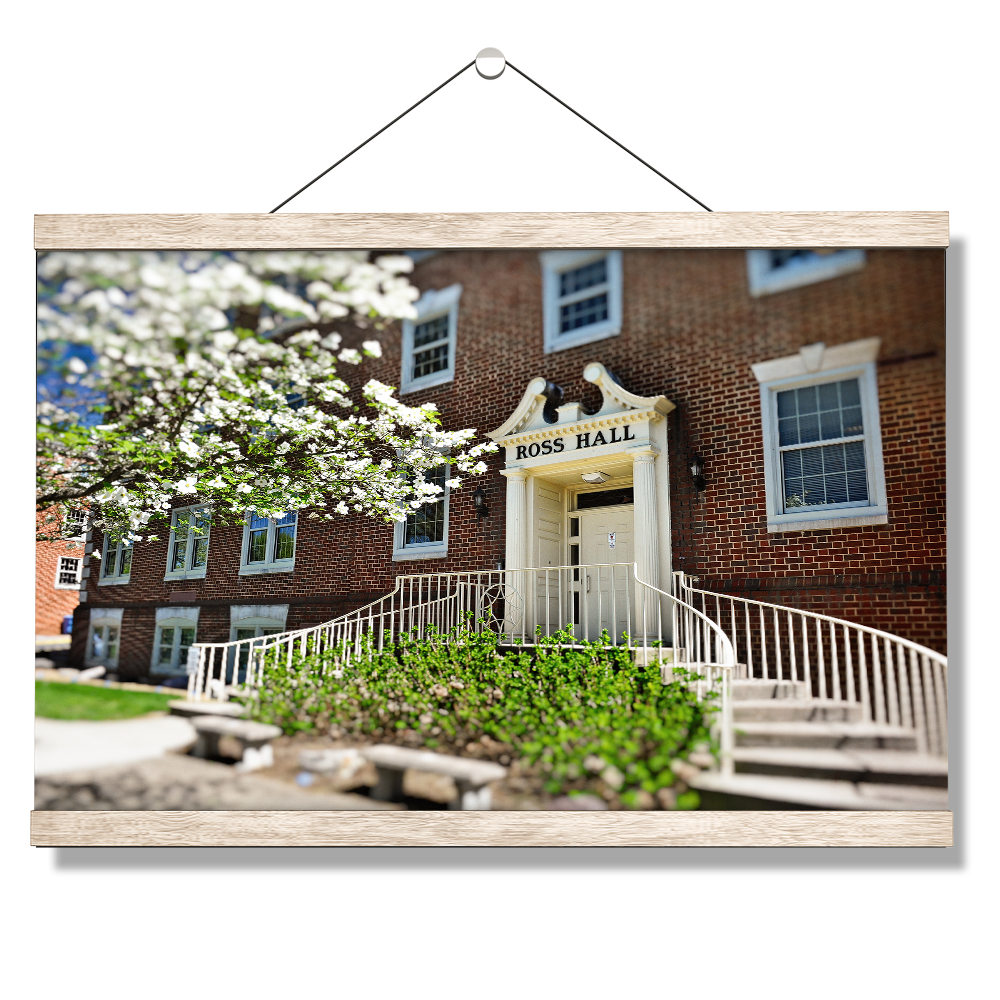 ETSU - Ross Hall - College Wall Art #Canvas