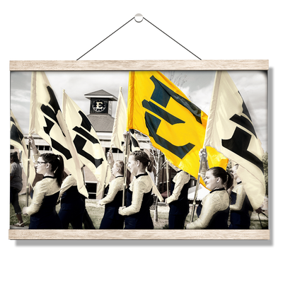 ETSU - Color Guard - College Wall Art#Hanging Canvas