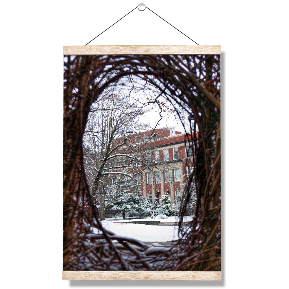 ETSU - Winter View - College Wall Art #Canvas