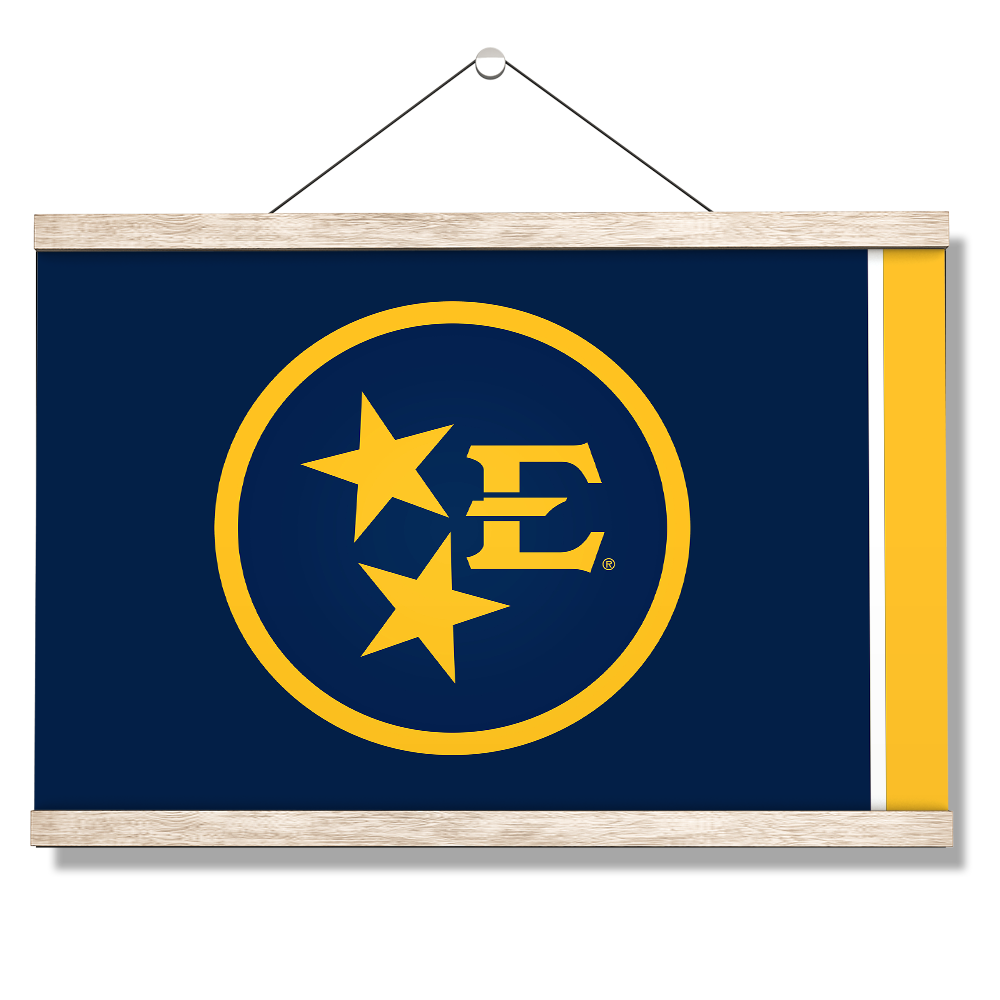 ETSU - Bucs Tri Star Bucs Flag - College Wall Art#Canvas