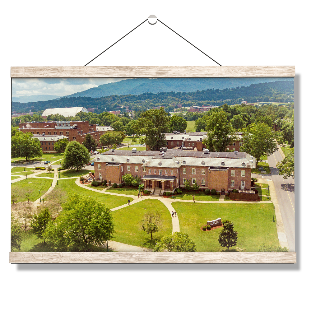 ETSU - Bill Gratton School of Pharmacy Aerial - College Wall Art #Canvas