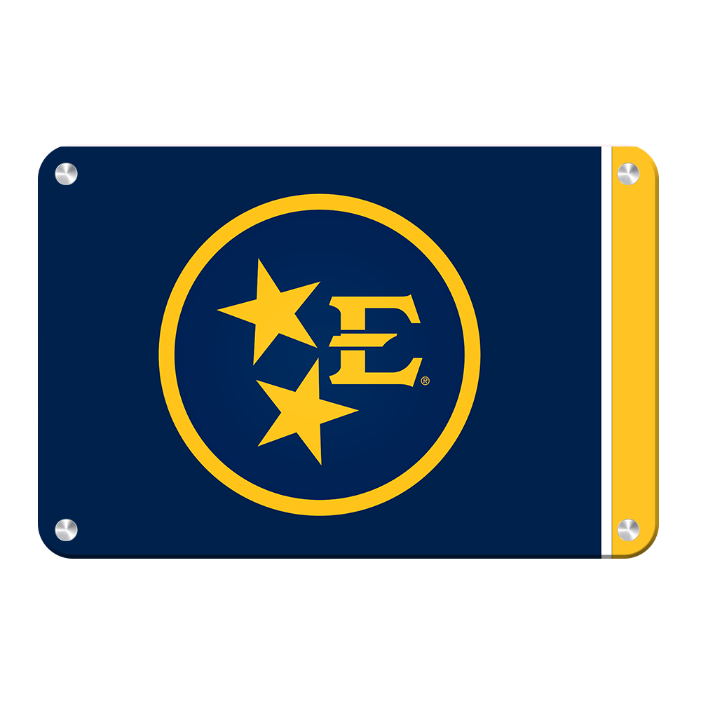 ETSU - Bucs Tri Star Bucs Flag - College Wall Art#Canvas