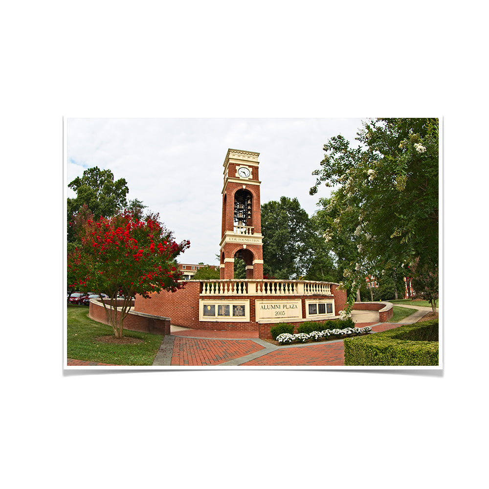 ETSU - Alumni Plaza - College Wall Art #Canvas