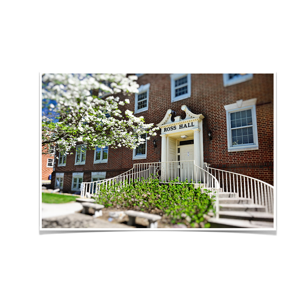 ETSU - Ross Hall - College Wall Art #Canvas