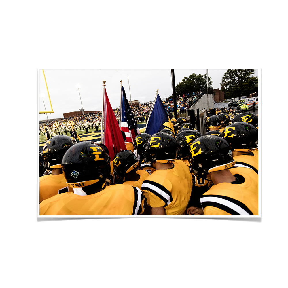 ETSU - Game Time - College Wall Art #Canvas