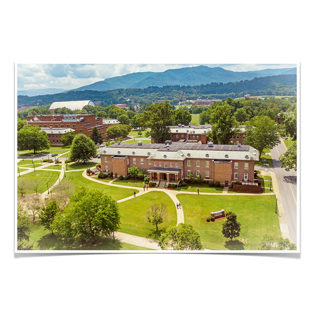 ETSU - Bill Gratton School of Pharmacy Aerial - College Wall Art #Canvas