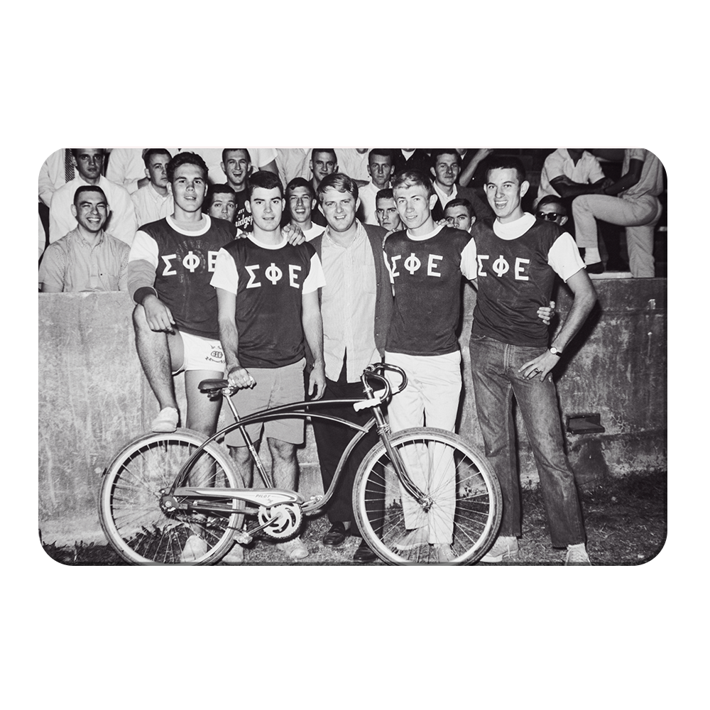 ETSU - Vintage Greek Bike Race - College Wall Art #Canvas