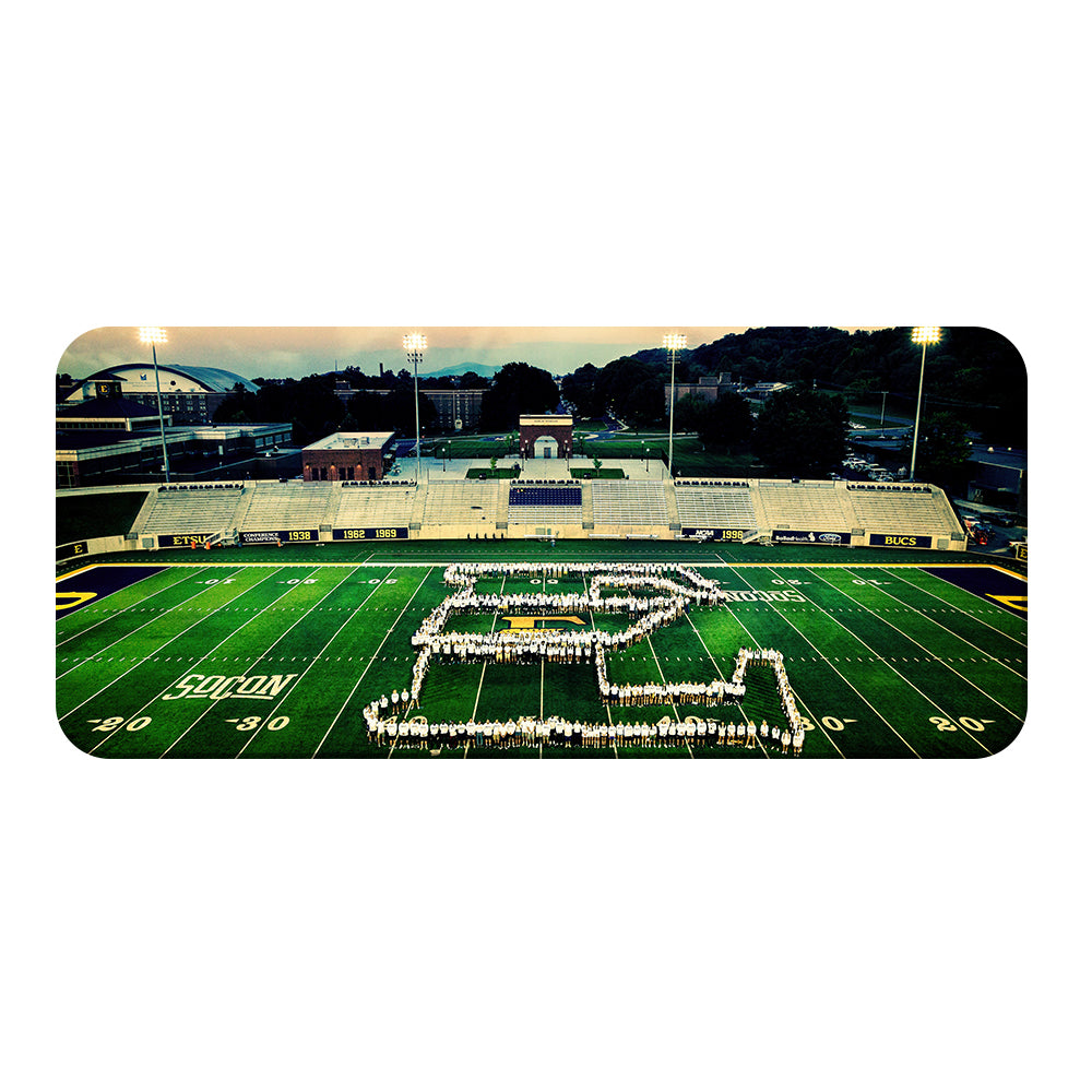 ETSU - Buccaneer Family Photo Panoramic - College Wall Art#Canvas
