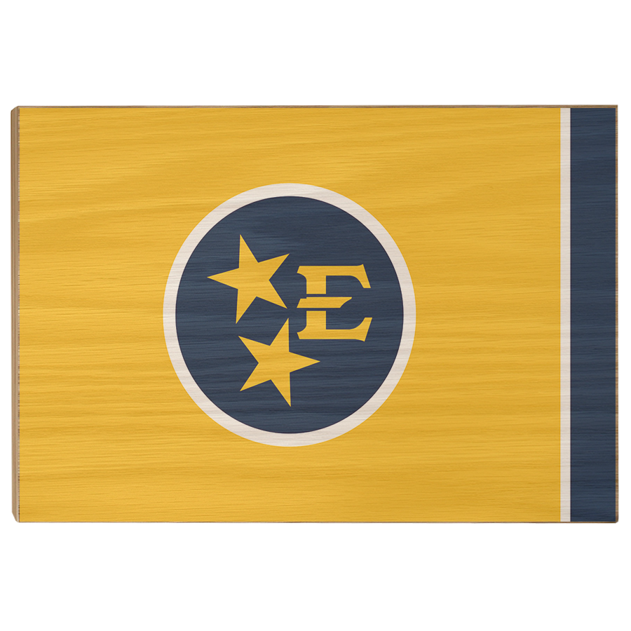 ETSU - Tri Star Bucs Flag - College Wall Art#Canvas