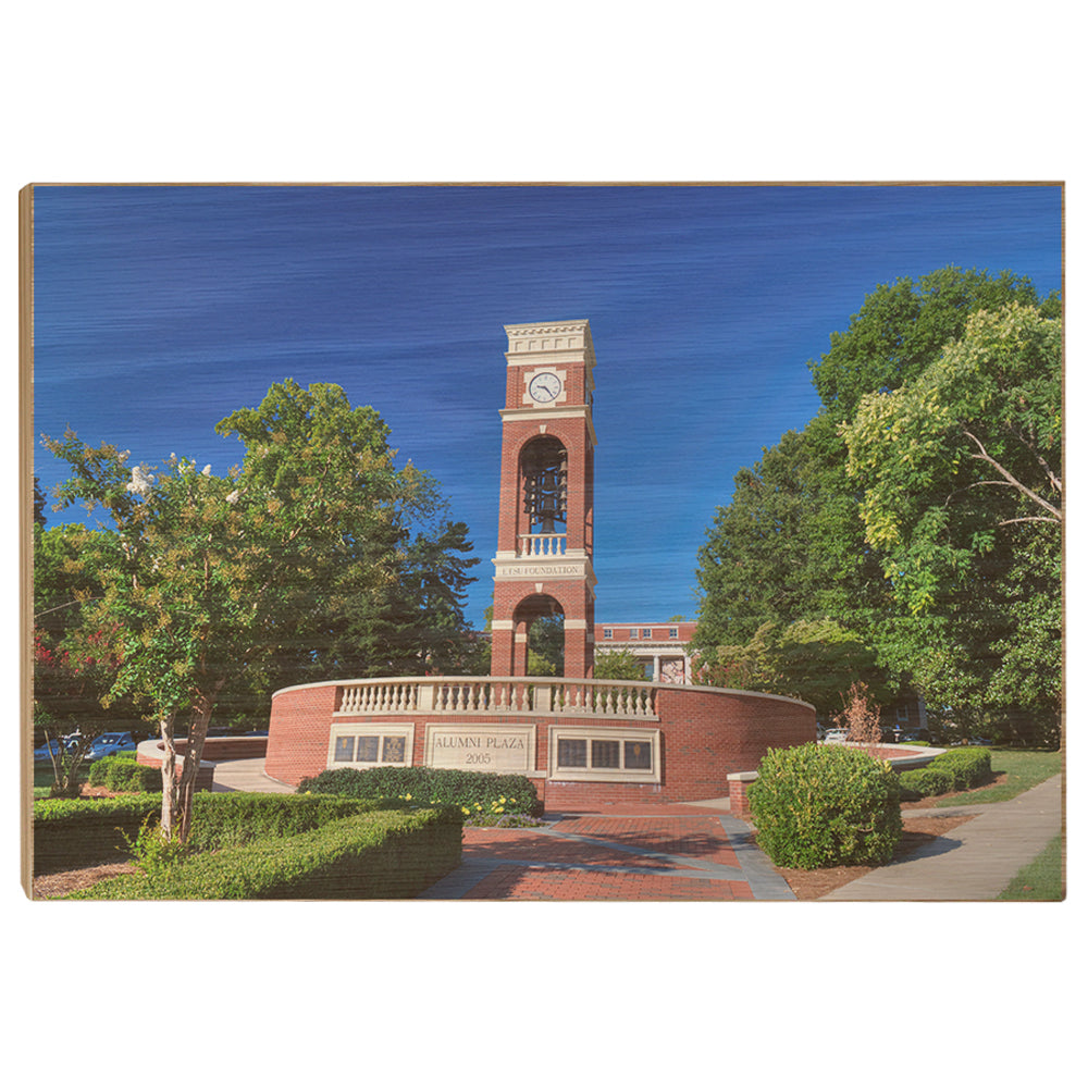 ETSU - Summer Alumni Plaza - College Wall Art #Canvas