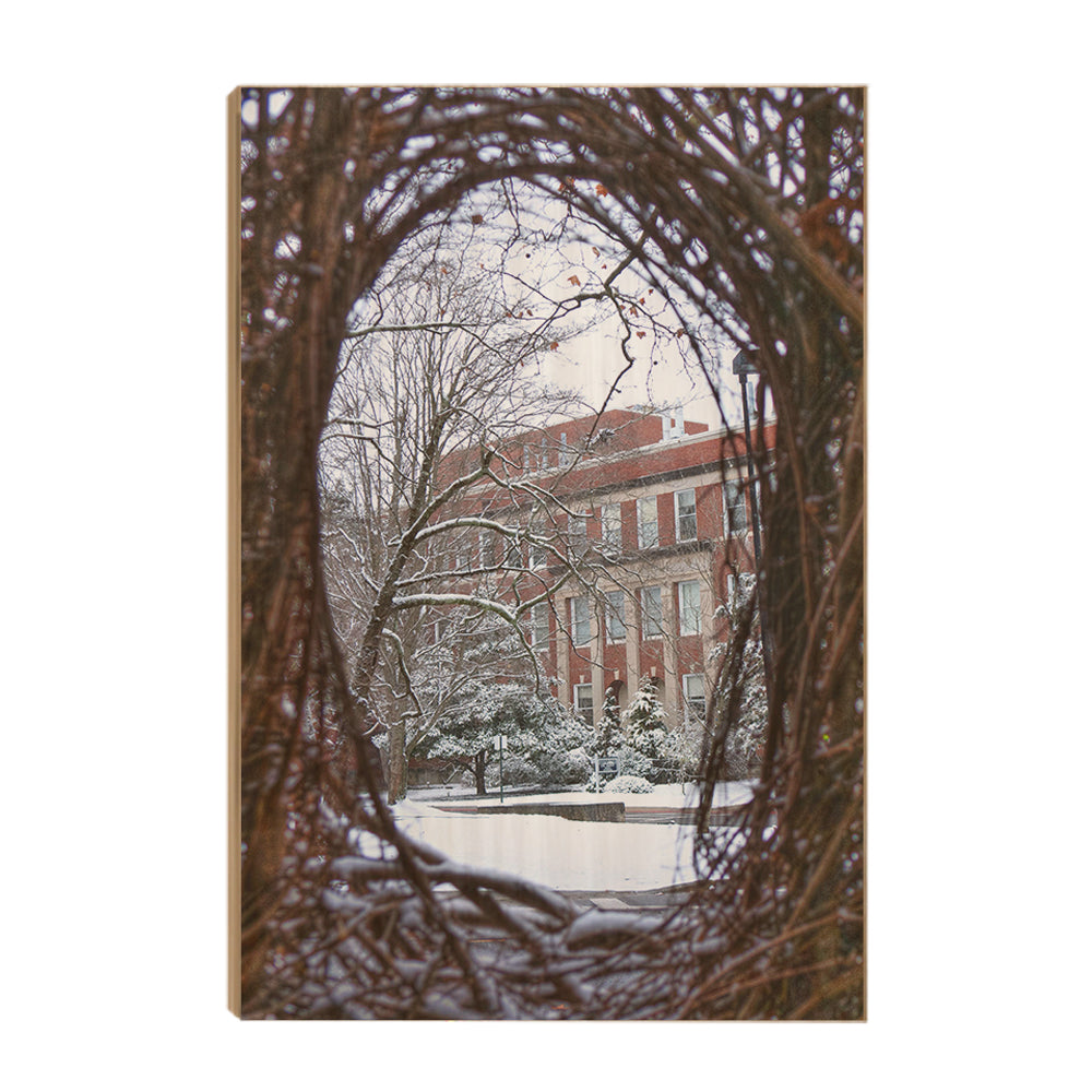 ETSU - Winter View - College Wall Art #Canvas