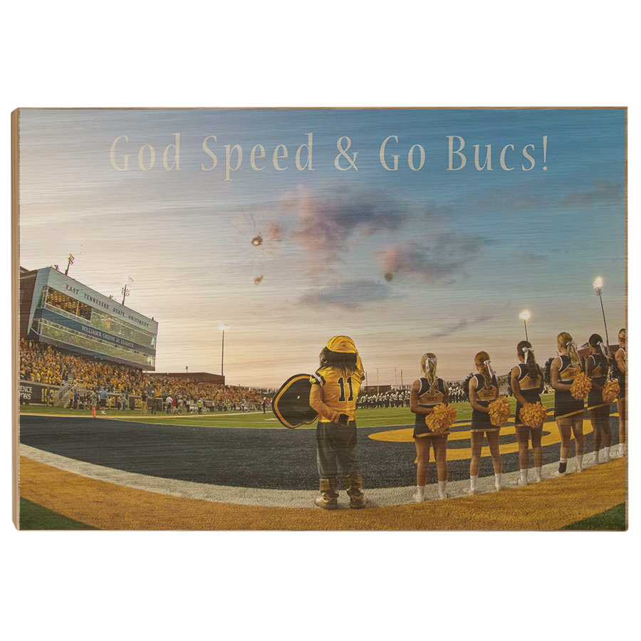 ETSU - Bucs End Zone - College Wall Art#Canvas