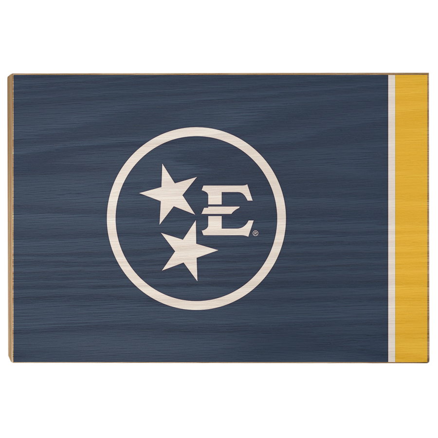 ETSU - Bucs Tri Star Bucs Flag - College Wall Art#Canvas