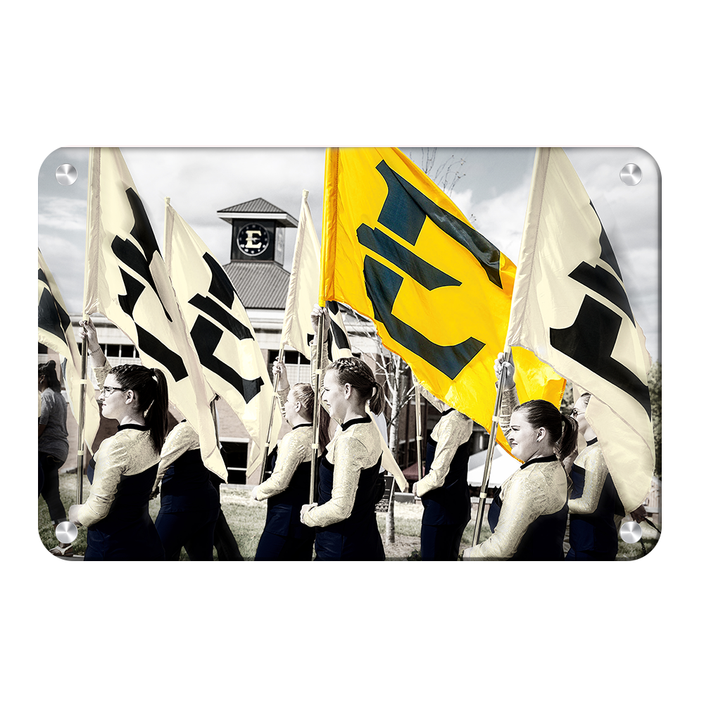 ETSU - Color Guard - College Wall Art #Canvas