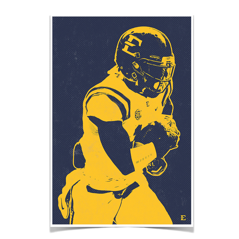 ETSU - Blue & Gold Bucs - College Wall Art#Canvas