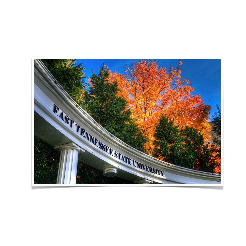 ETSU - Autumn Blaze - College Wall Art#Canvas