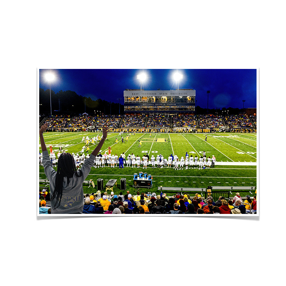 ETSU - Grand Play - College Wall Art#Canvas