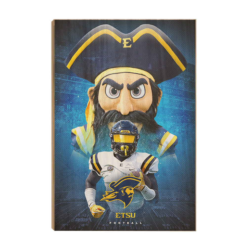 ETSU - This is ETSU Football - College Wall Art#Canvas