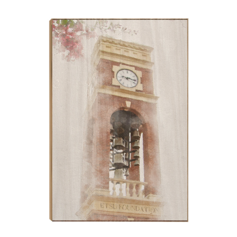 ETSU - Carillon Fog - College Wall Art#Canvas