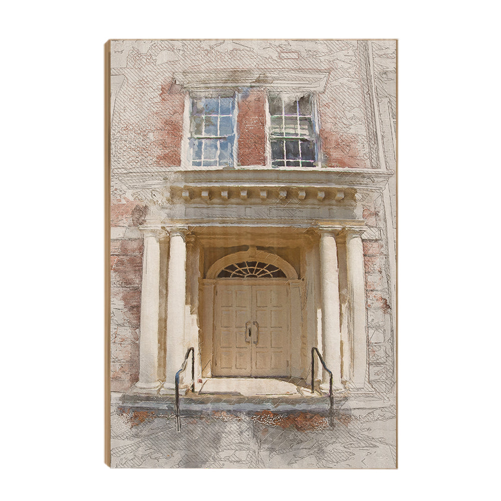 ETSU - The Door Sketch - College Wall Art#Canvas