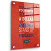 Florida Gators - Mr Two Bits - College Wall Art #Acrylic