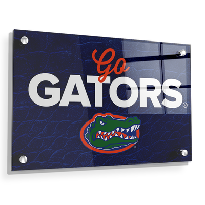 Florida Gators - Go Gators - College Wall Art #Acrylic