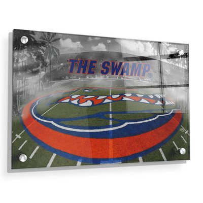 Florida Gators - This is the Swamp - College Wall Art #Acrylic
