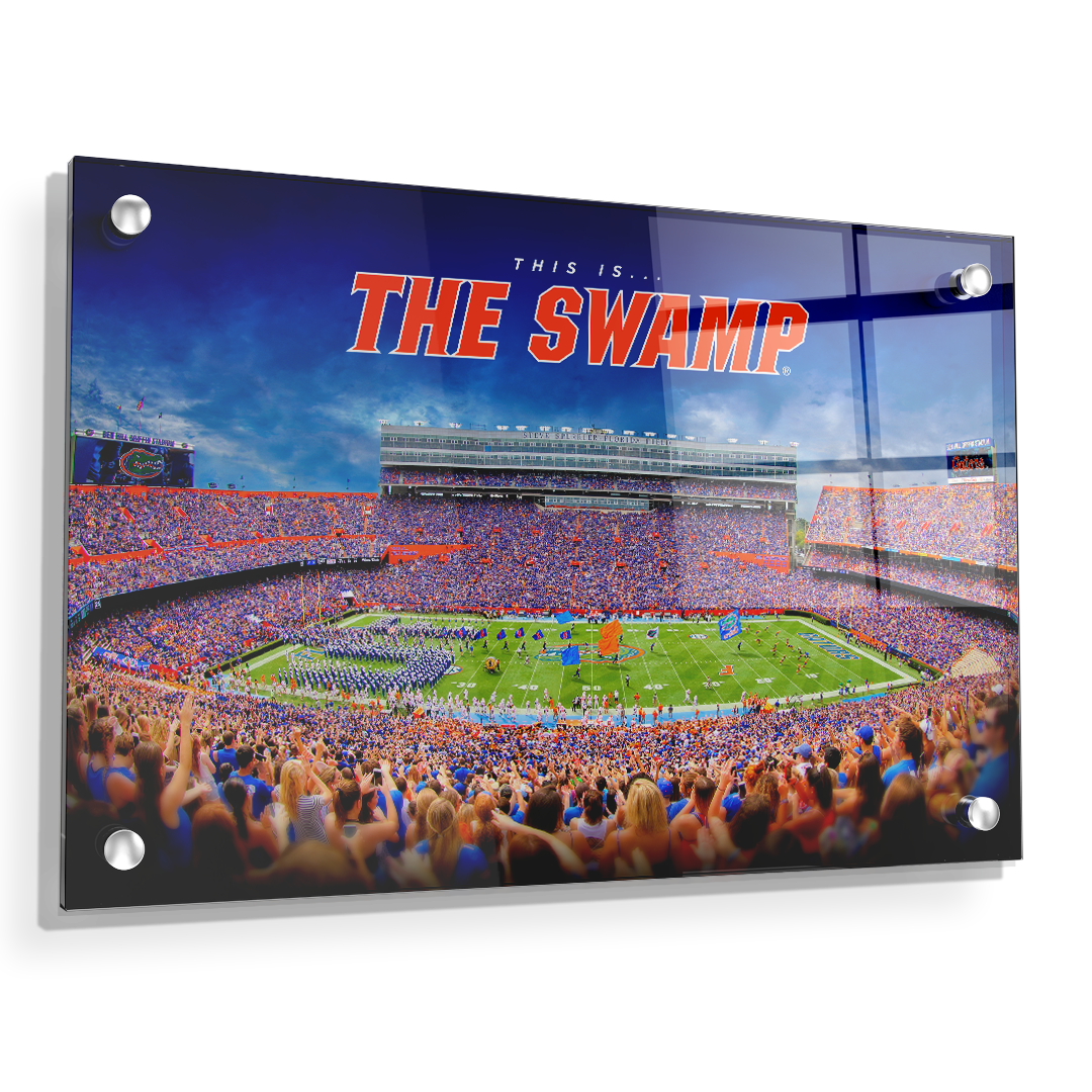 Florida Gators - The Swamp - College Wall Art #Canvas