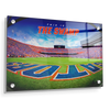 Florida Gators - This is the Swamp End Zone - College Wall Art #Acrylic