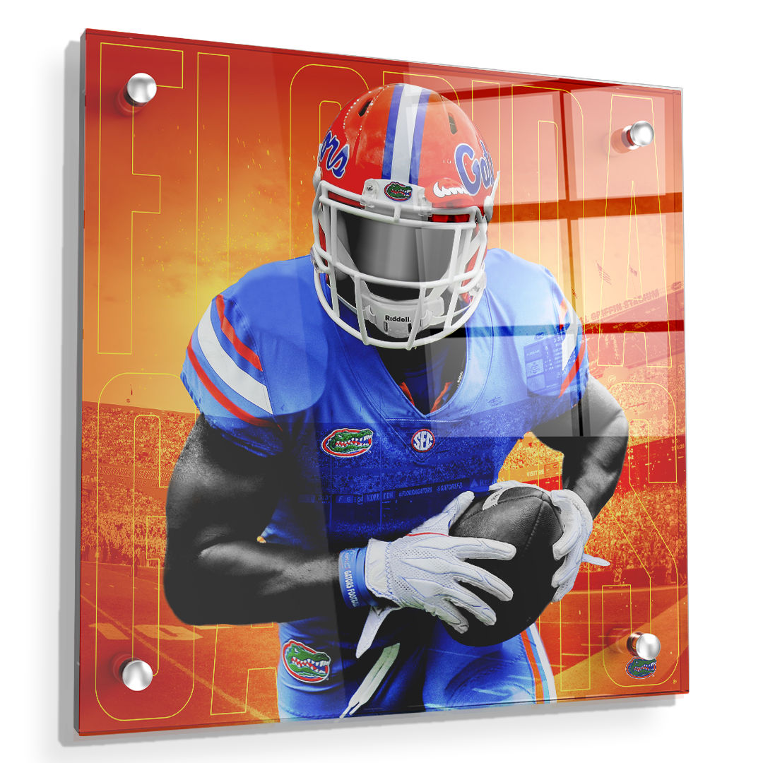 Florida Gators - Mega Gator - College Wall Art #Canvas