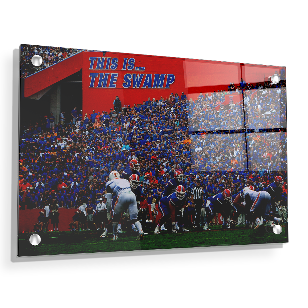 Florida Gators - In the Swamp - College Wall Art #Canvas