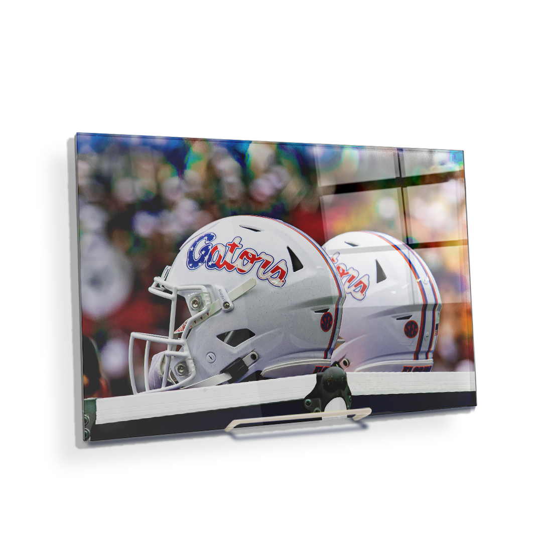 Florida Gators - USA Helmets - College Wall Art #Canvas